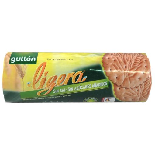Gullón biscuiți Ligera fără sare și zahăr 200 g