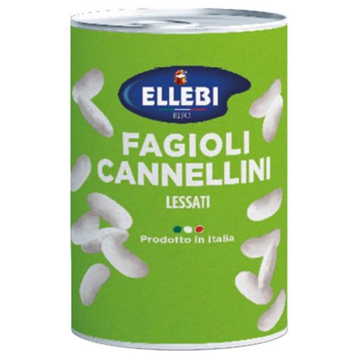 Ellebi Fasole Cannellini prefiartă - 400 g