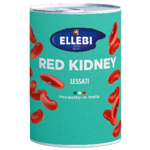 Ellebi Fasole roșie Kidney prefiartă - 400 g