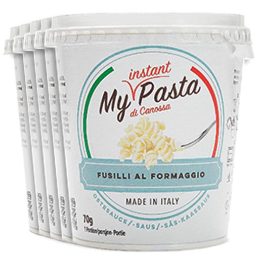 My Instant Pasta orsótészta sajtos mártással - 5 x 70 g / 5 napos csomag